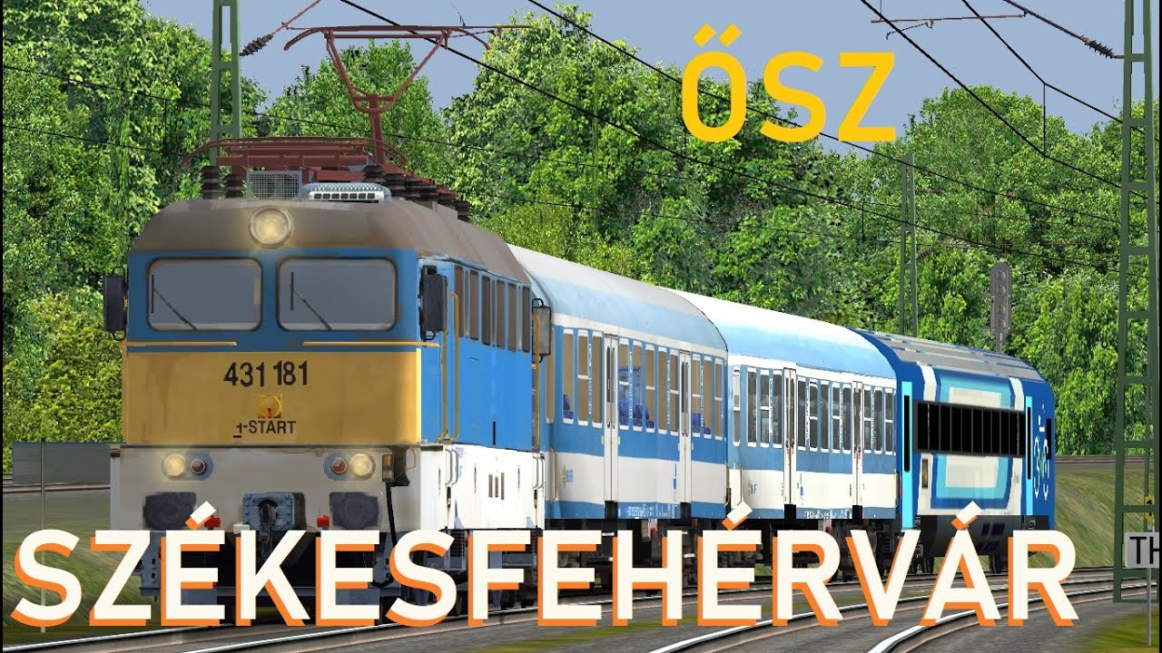 MSTS/OR Vonatok Székesfehérváron (ősszel)