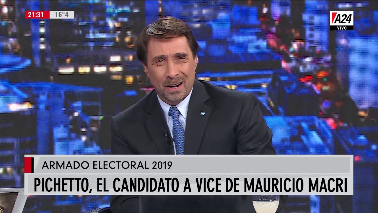 Habla Pichetto, el candidato a vice de Macri