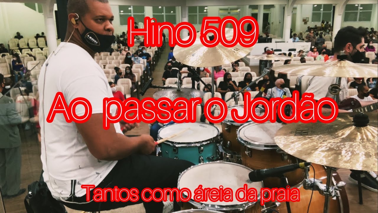 Denis Cruz harpa 509 [Ao passar o Jordão] #drumcam