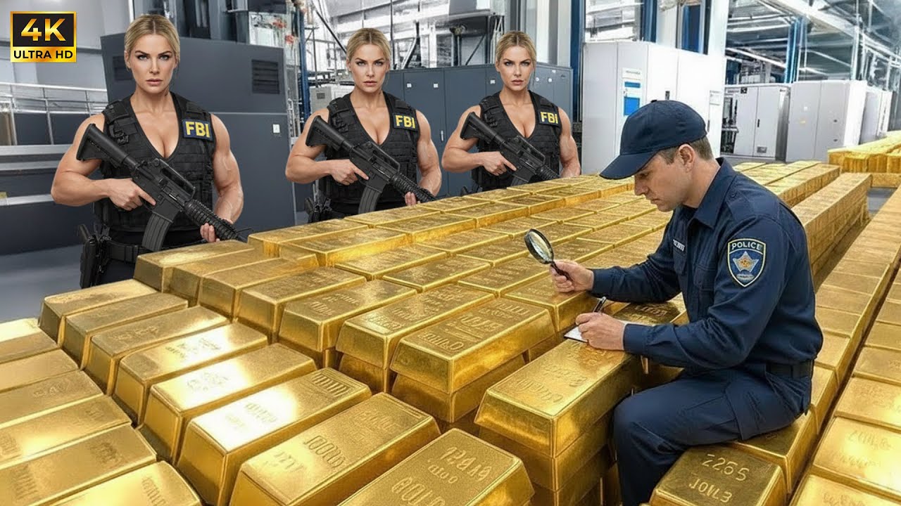 Inside the Gold Refinery: The Full Process of Making Pure 24K Gold Bars (Full Process)