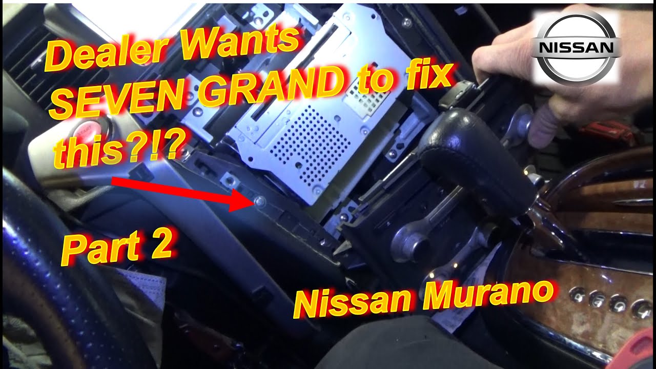 Дилер хочет 7000 долларов за ремонт кнопок HVAC?!? - Часть 2 (Nissan Murano)