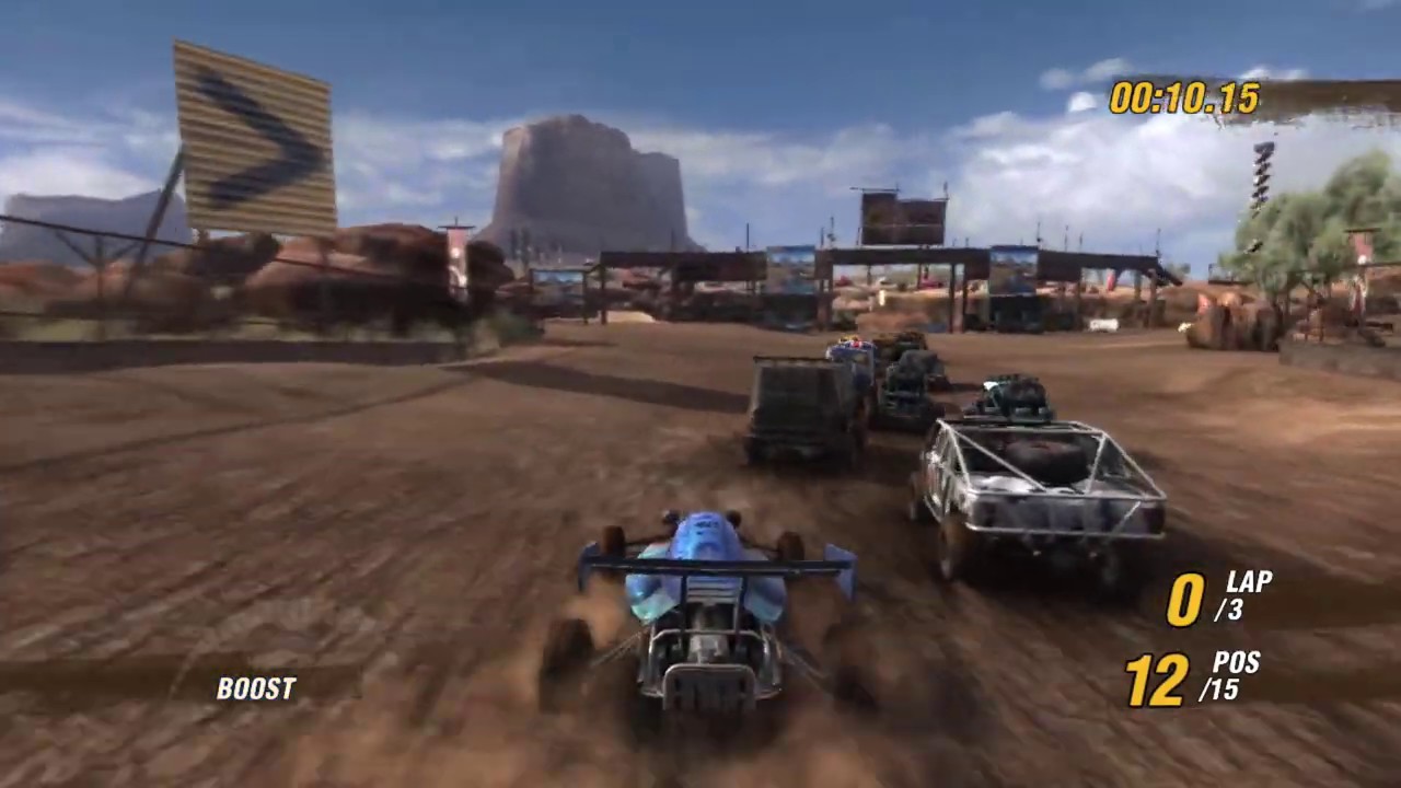 Motorstorm: Mudpool на Jester Super BXR (без комментариев)