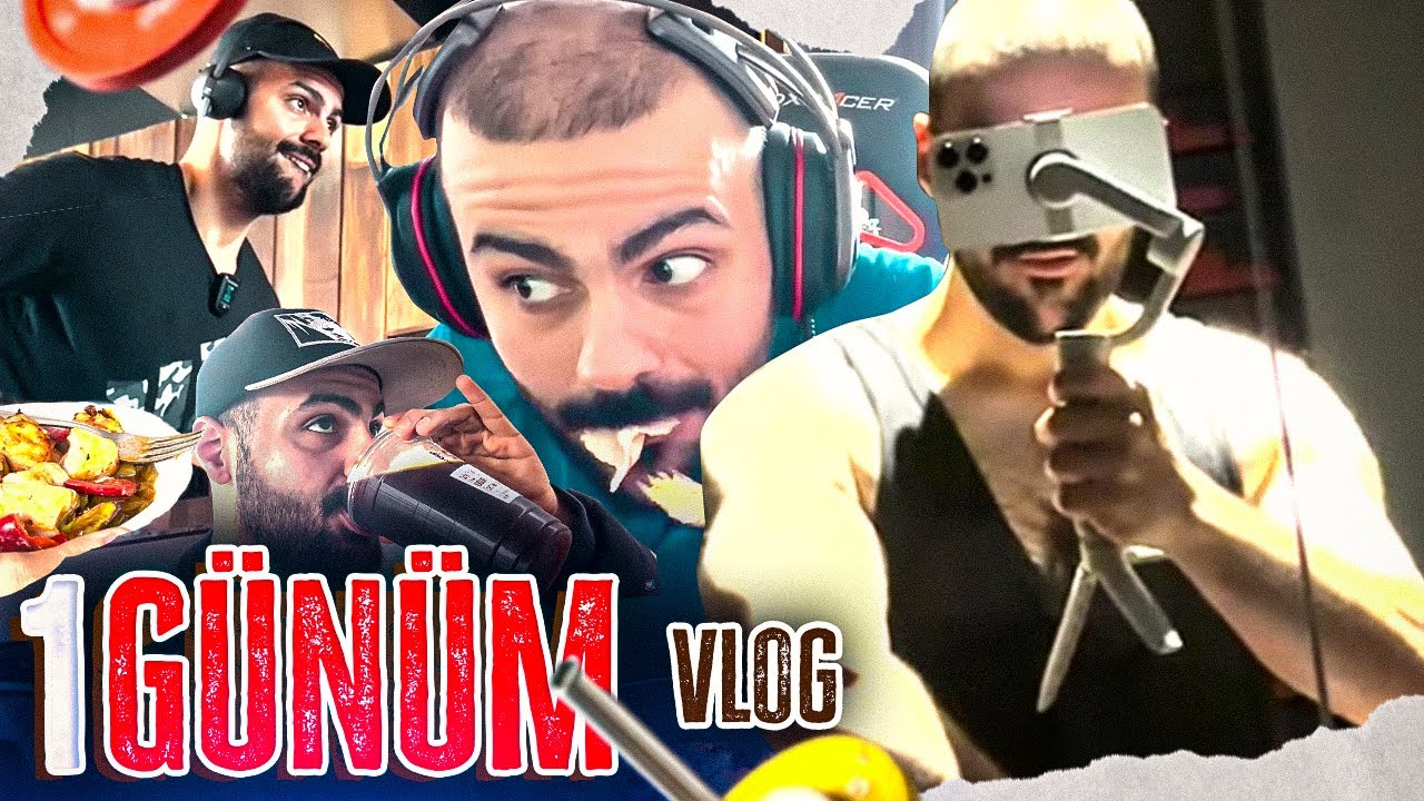 1 GÜNÜM VLOG (NASIL ZAYIFLADIM?)