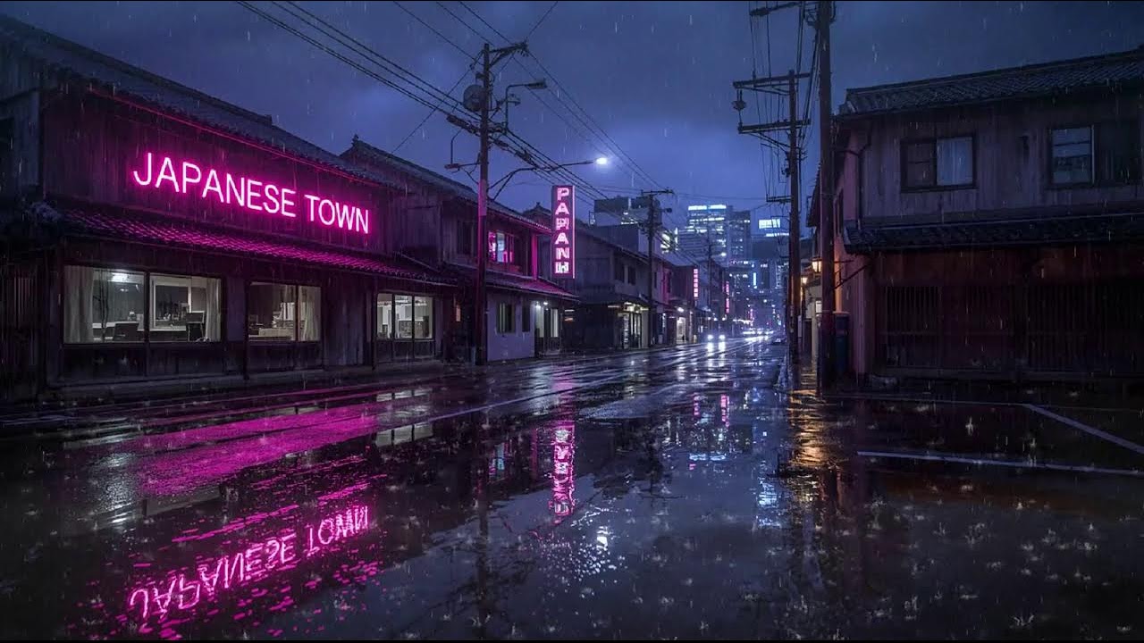 Night Rain Ambience 🌙 Lofi Beats for Focus, Relax & Quiet Moments #30