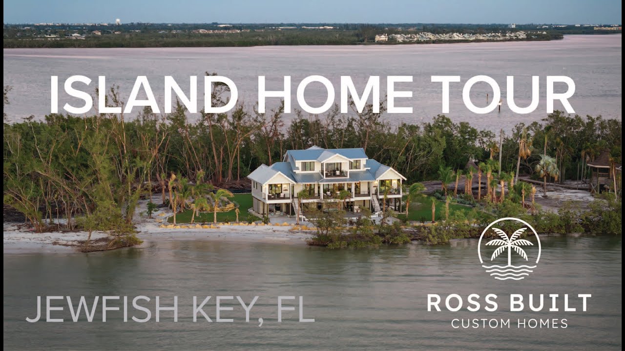 Jewfish Key Luxury Home Tour | Building a home that's only accessible by boat