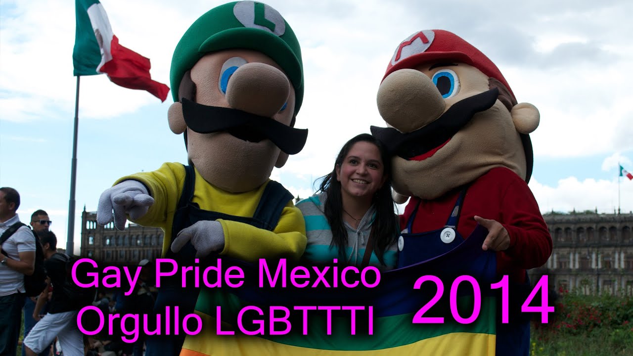 GAY PRIDE MEXICO MARCHA DEL ORGULLO LGBTTTI MÉXICO CDMX 2014 FULL HD