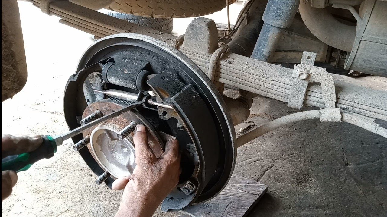 Cara Adjust Handbrake Vigo ll How TO Adjust Handbrake Vigo @Roland Repair Vlog