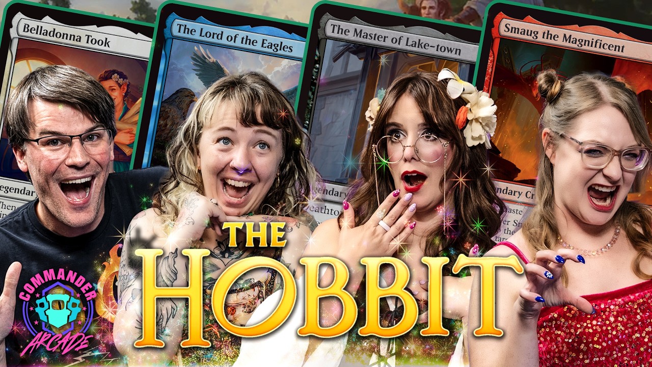 THE HOBBIT 🧙 x MTG Commander Brews! Belladonna v. Lord of the Eagles v. Master of Lake-Town v. Smaug