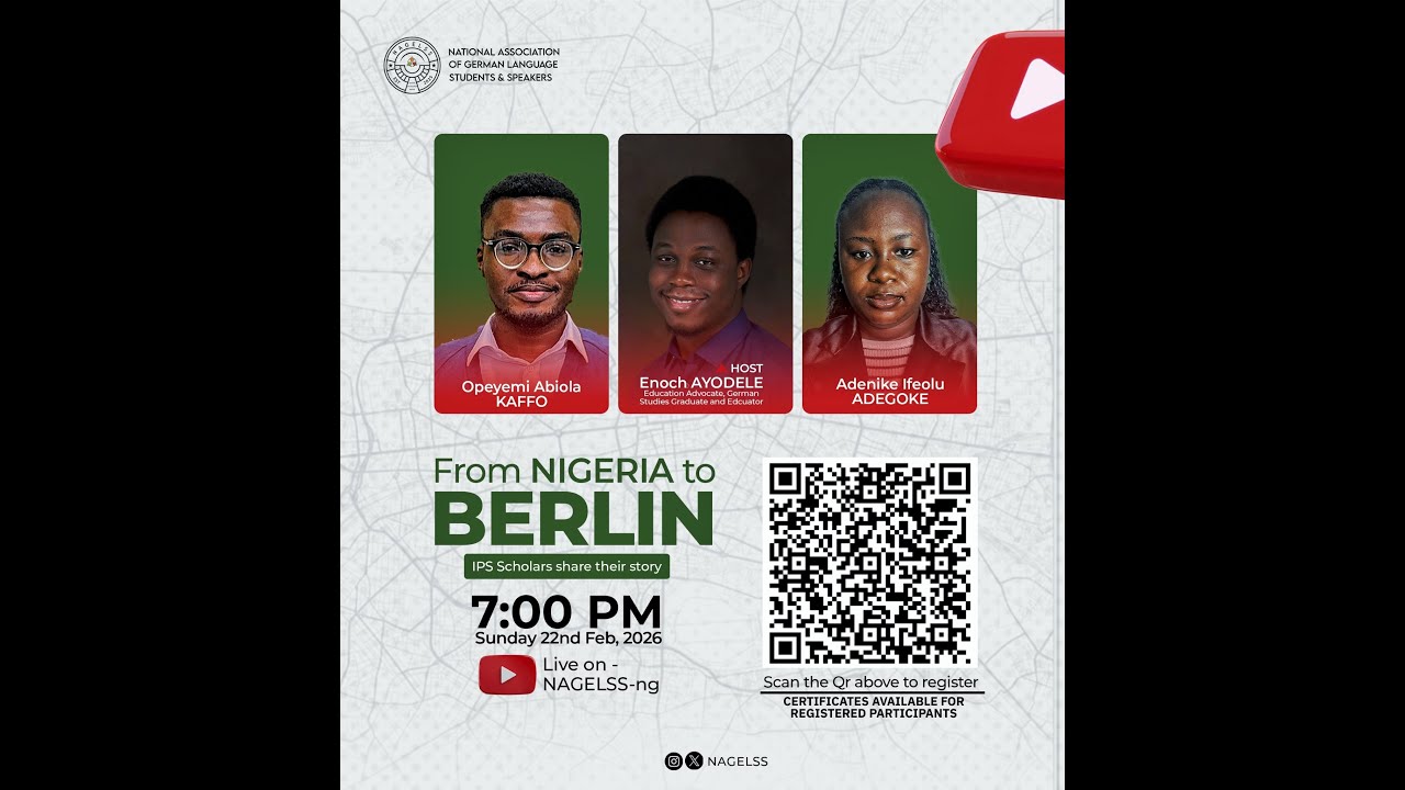 FROM NIGERIA TO BERLIN: IPS SCHOLARS