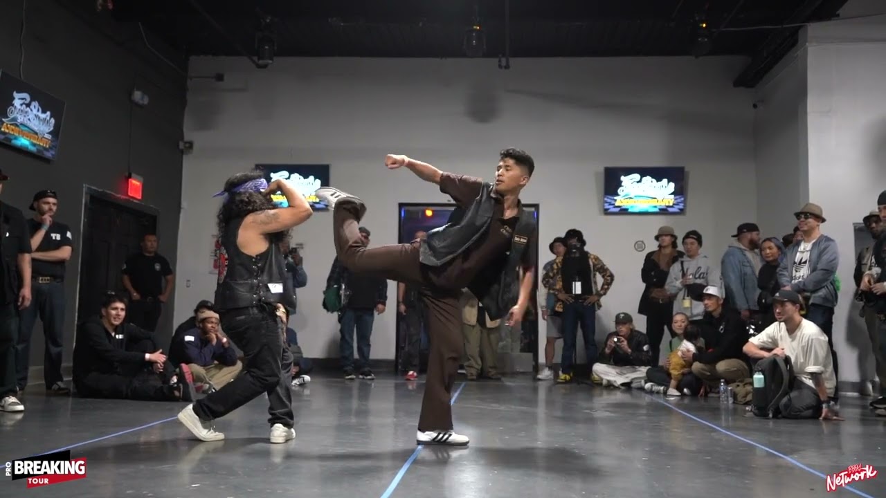 Papo Luv Vs Charlie Chillout - Top 16 Rocking - Freestyle Session 25th Anniversary-Pro Breaking Tour
