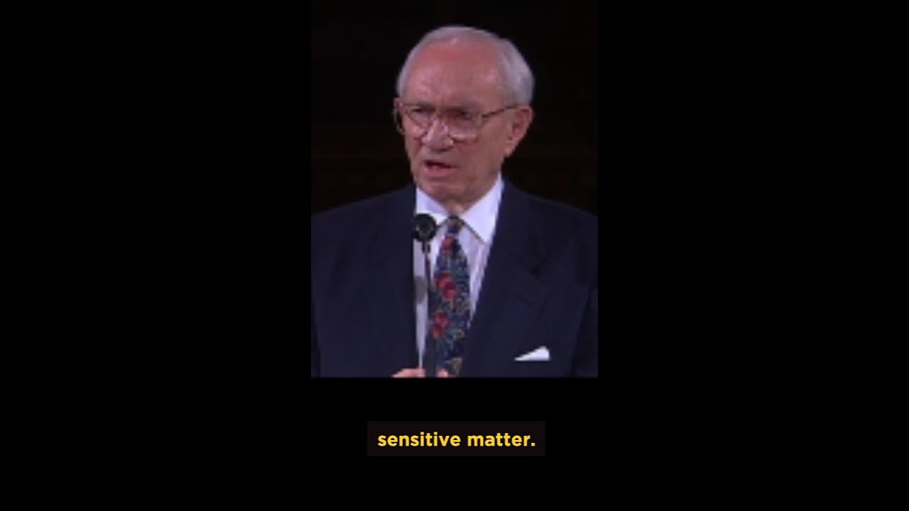 Why is the age for SISTER missionaries higher? President Hinckley explains.