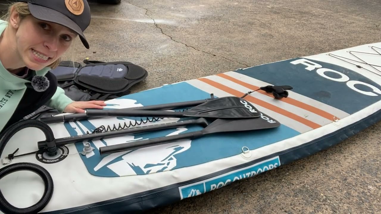 Roc Inflatable Stand Up Paddle Board- Watch this to find out why you should ditch your kayak!