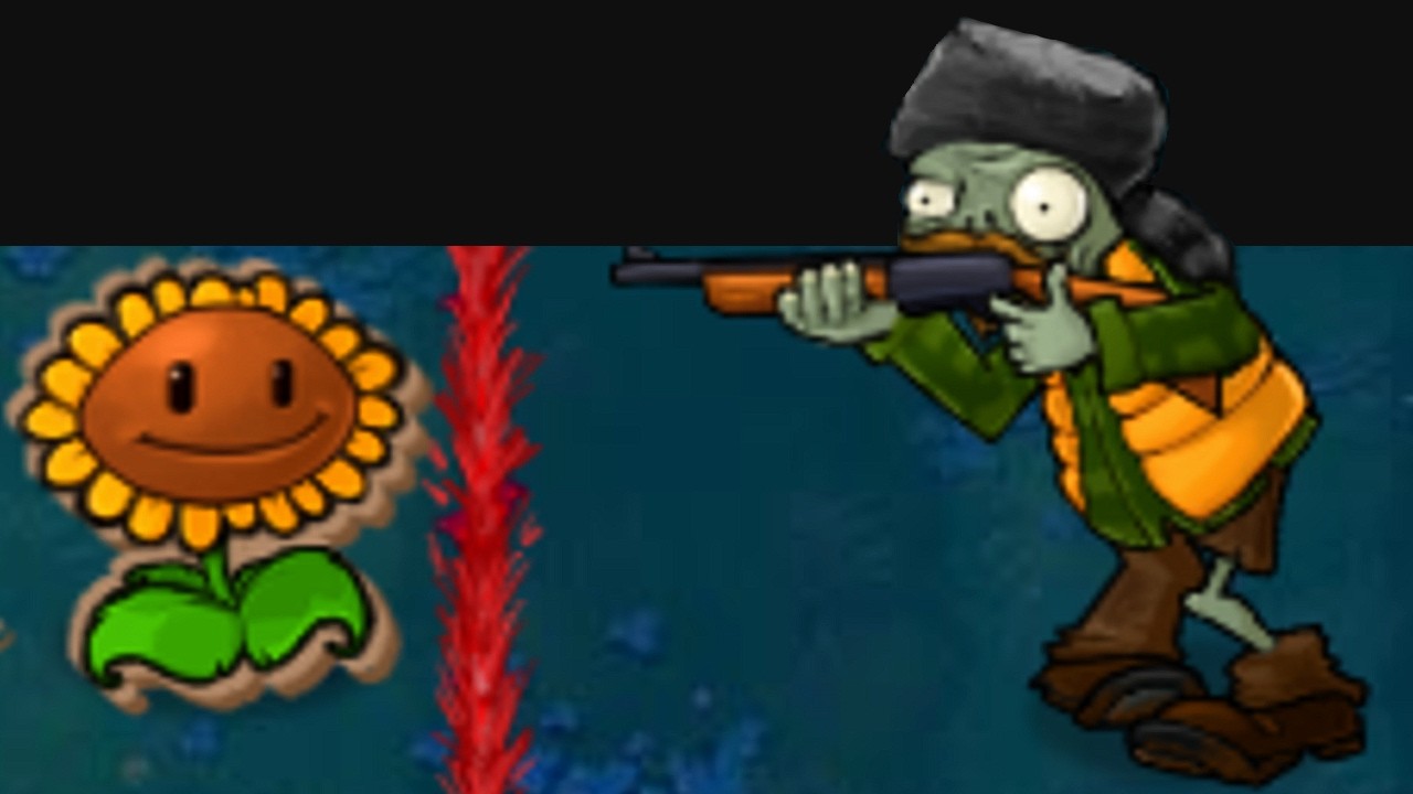 plants vs zombies live but YouTube is broken so you if you talk in English you get banned