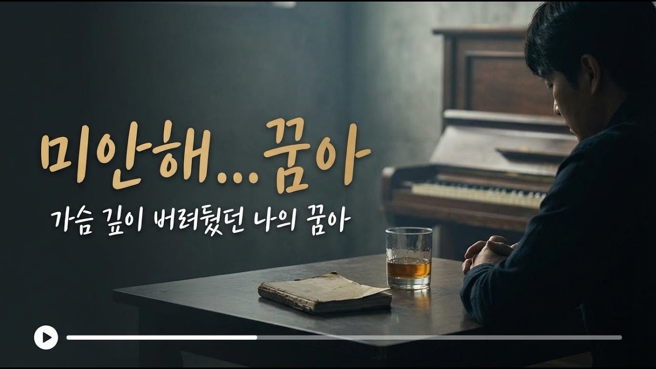 [감성 발라드] 미안해...꿈아 | 