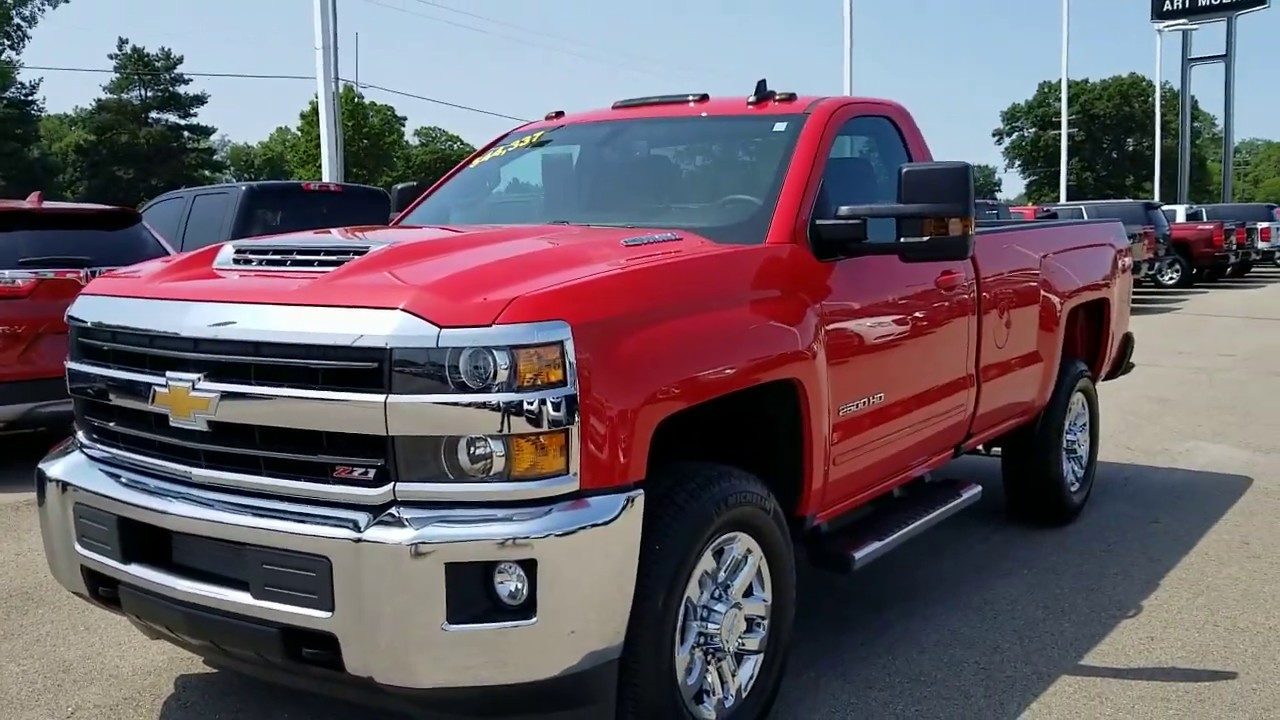 2018 Chevy Silverado 2500HD Diesel LT Regular Standard Cab Long Box
