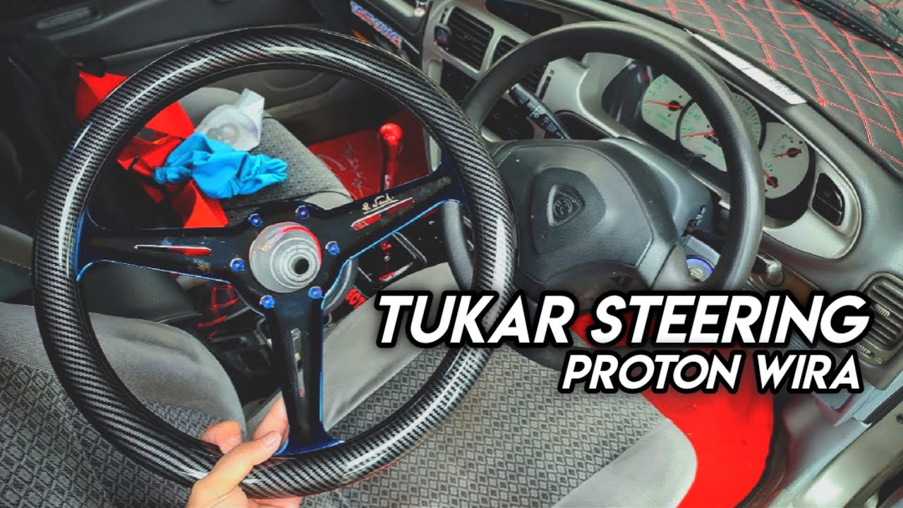 Tukar Steering Proton Wira | Nardi Torino Steering Wheel