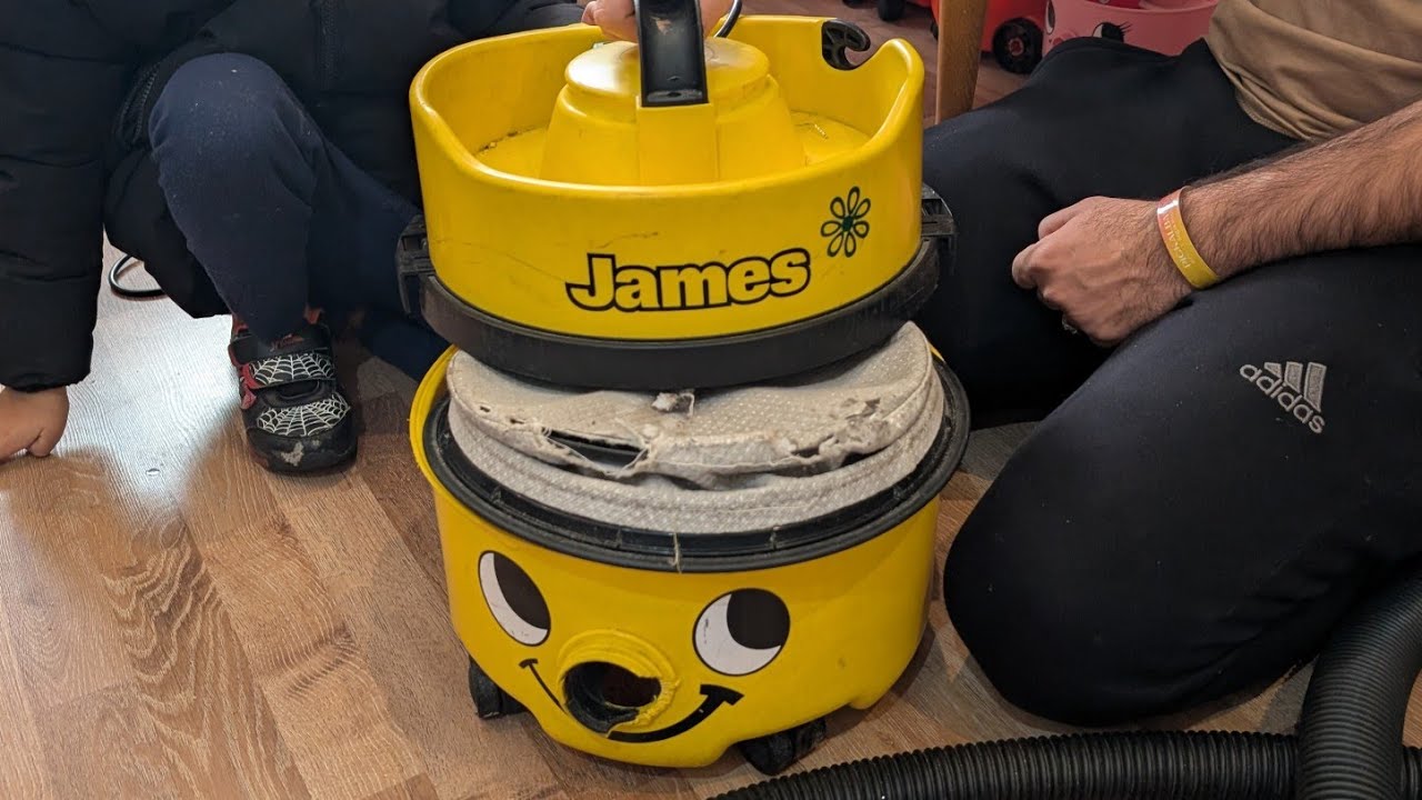 What ATTACKED Our JAMES Vacuum Cleaner?! SHED MYSTERY UNRAVELED!! Does he Work? Henry Hoover Heros!