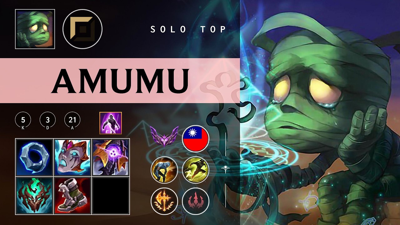 Amumu Top vs Gwen - TW Master Patch 26.03