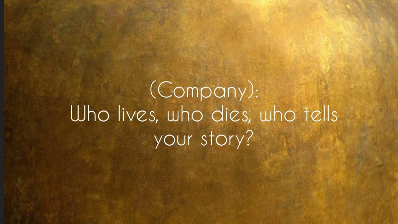 Who Lives, Who Dies, Who Tells Your Story - Hamilton (lyric video)