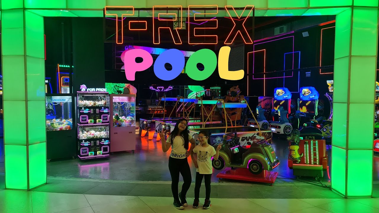 T-REX POOL a maior piscina de BOLINHAS da América Latina