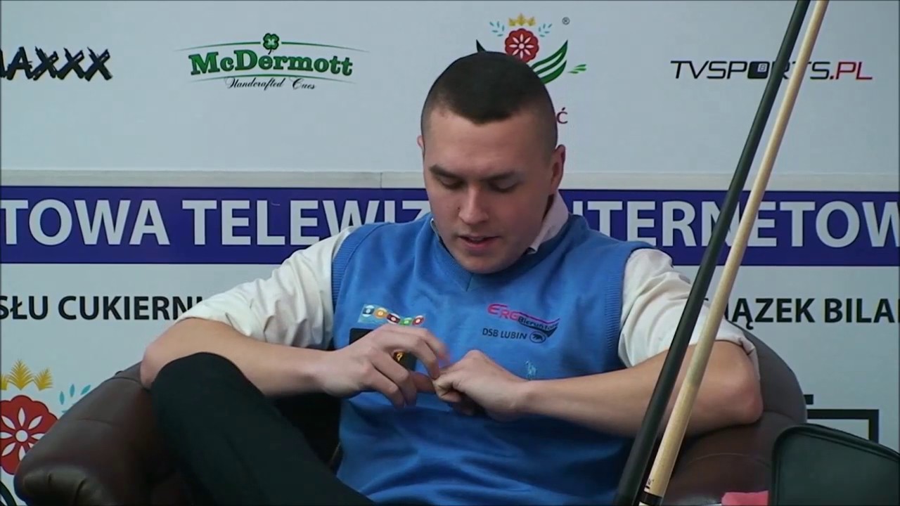 Mistrzostwa Polski w Bilard - Rumia 2016 Mieszko Fortuńki vs Radosław Babica 10 bil