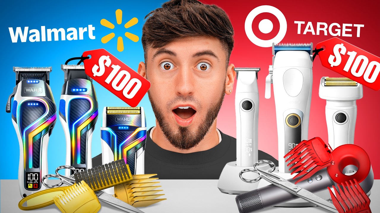 $100 Walmart vs $100 Target Barber Kit