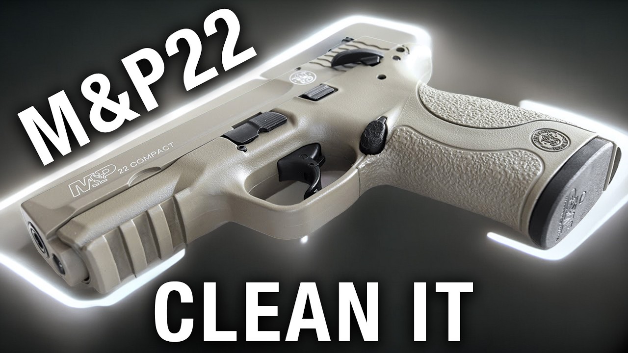 How to Field Strip & Clean the Smith & Wesson M&P22 Compact | Gun Cleaning Tutorial