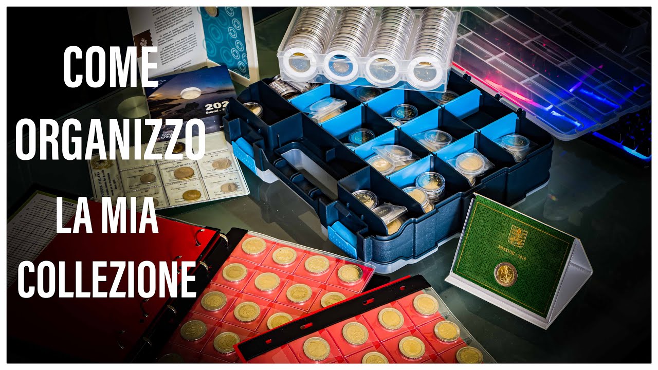 Come CONSERVARE le MONETE , come Organizzo la mia COLLEZIONE!