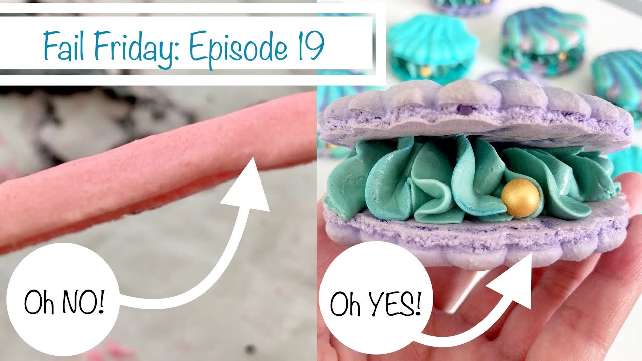 Do These 2 Things for PERFECT Shaped Macarons | How to Make Shell Macarons | Fail Friday Ep. 19
