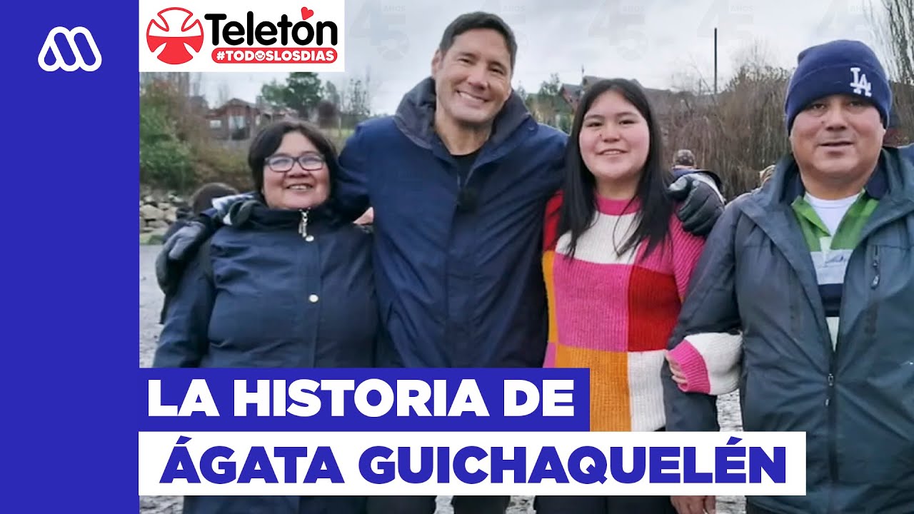 La emotiva historia de Ágata Guichaquelén en Teletón 2023