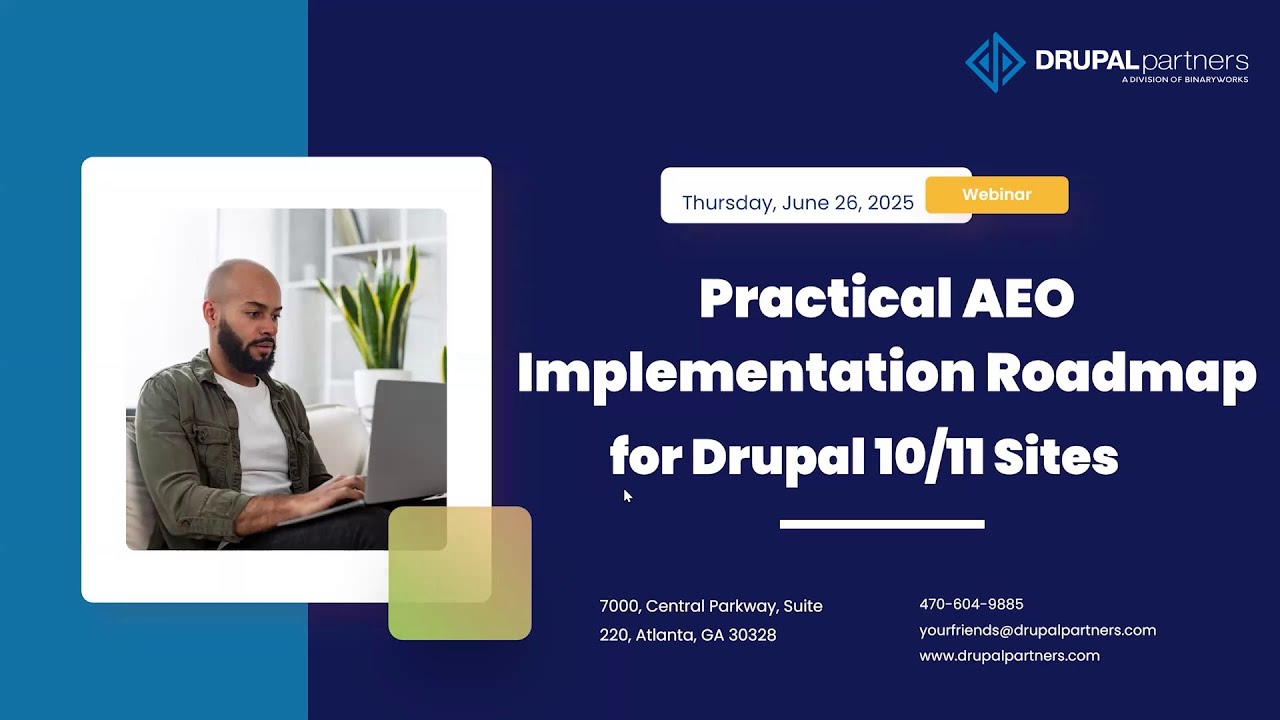 Practical AEO Implementation Roadmap for Drupal 10/11 Sites