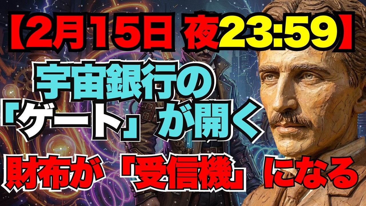 【緊急告知】2月15日23時59分までにやってください。財布の中身を「整える」だけで、宇宙の金庫(アカシックレコード)が開きます。