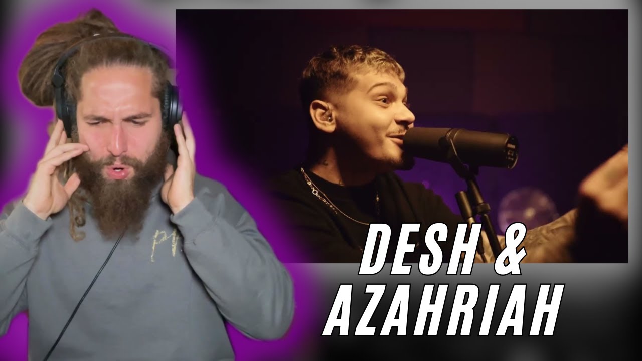 Rapper reacts to DESH & AZAHRIAH!