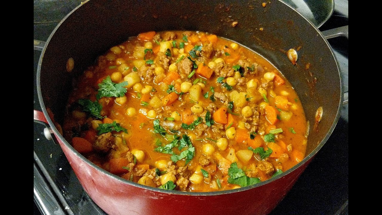 Sausage and Chickpea Stew - The ultimate comfort food