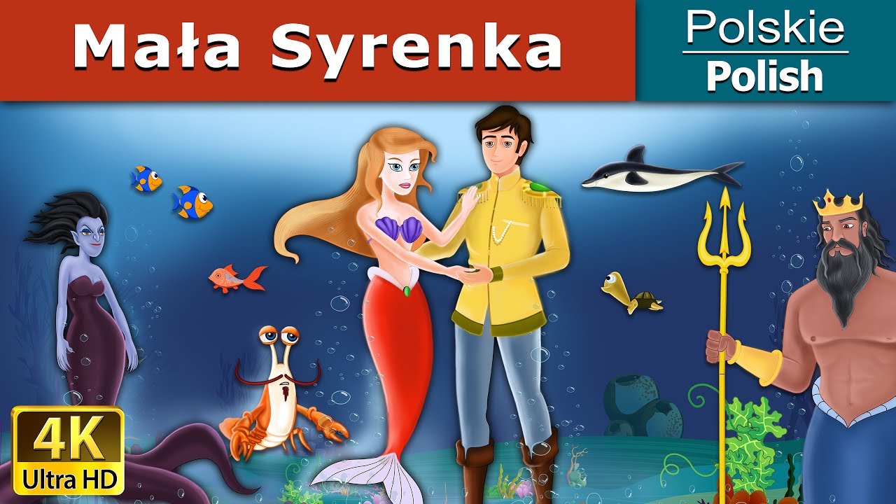 Mała Syrenka | The Little Mermaid in Polish |@PolishFairyTales
