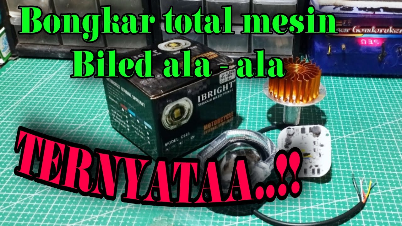 Bongkar mesin & review biled ala - ala