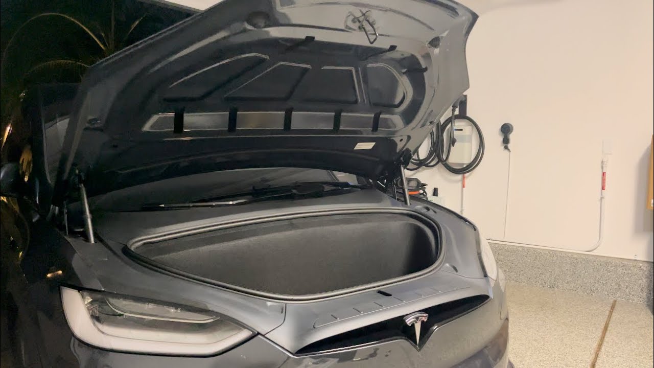 2023 Tesla Model X Power Frunk Much Needed Improvement | Hansshow | Detail Install! #tesla #plaid #x