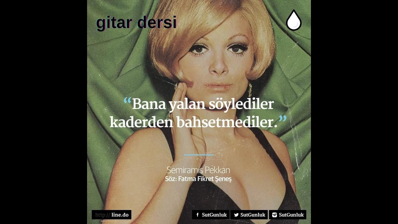 bana yalan söylediler gitar dersi semiramis pekkan melek mosso