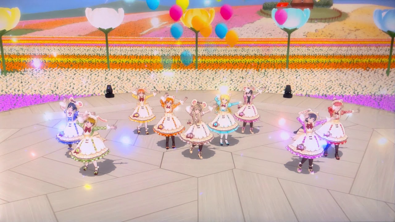 【スクフェスAC NS】Wonder Zone ダンスフォーカス動画