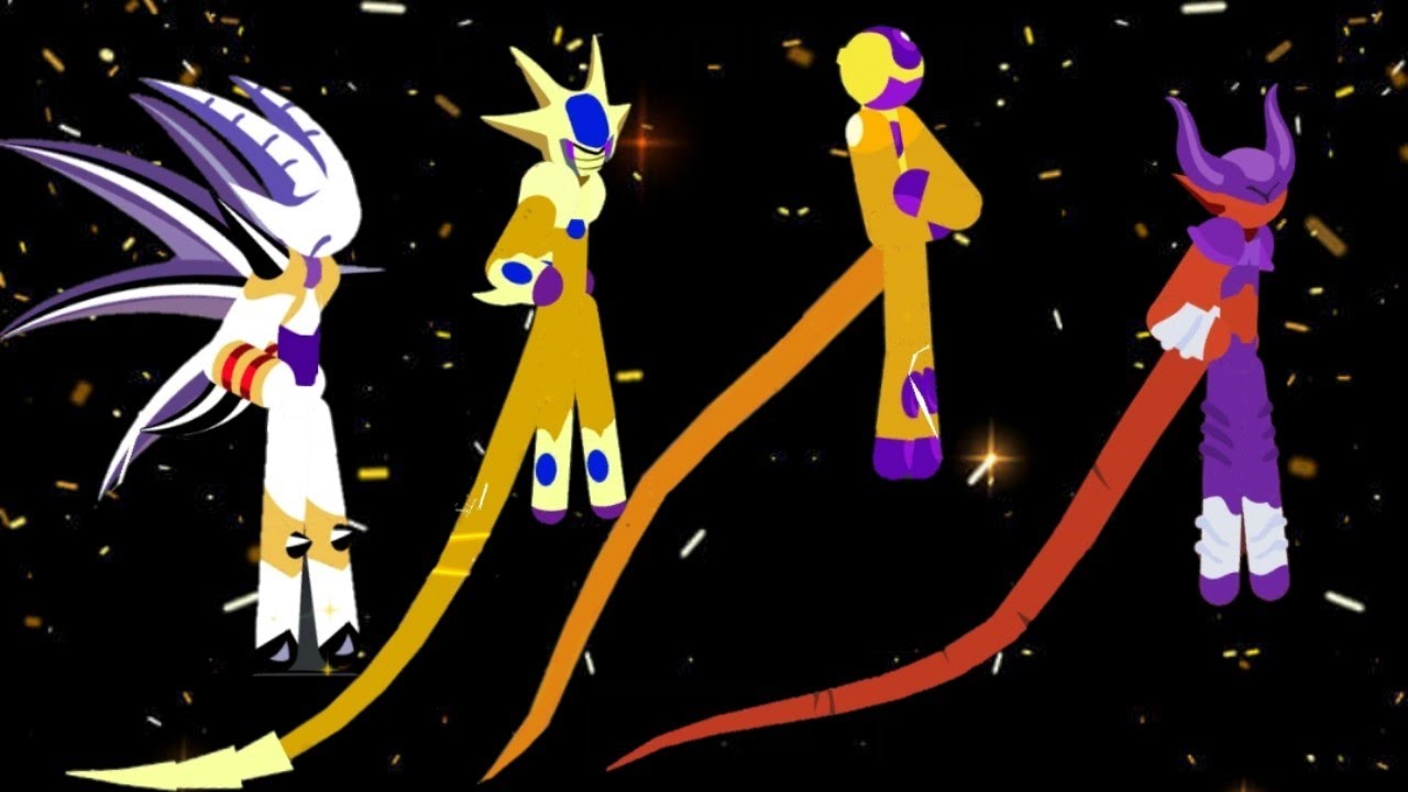 Stickman Warriors - Unlock Golden Frieza ,Golden Cooler, Janemba ,Omega Shenron