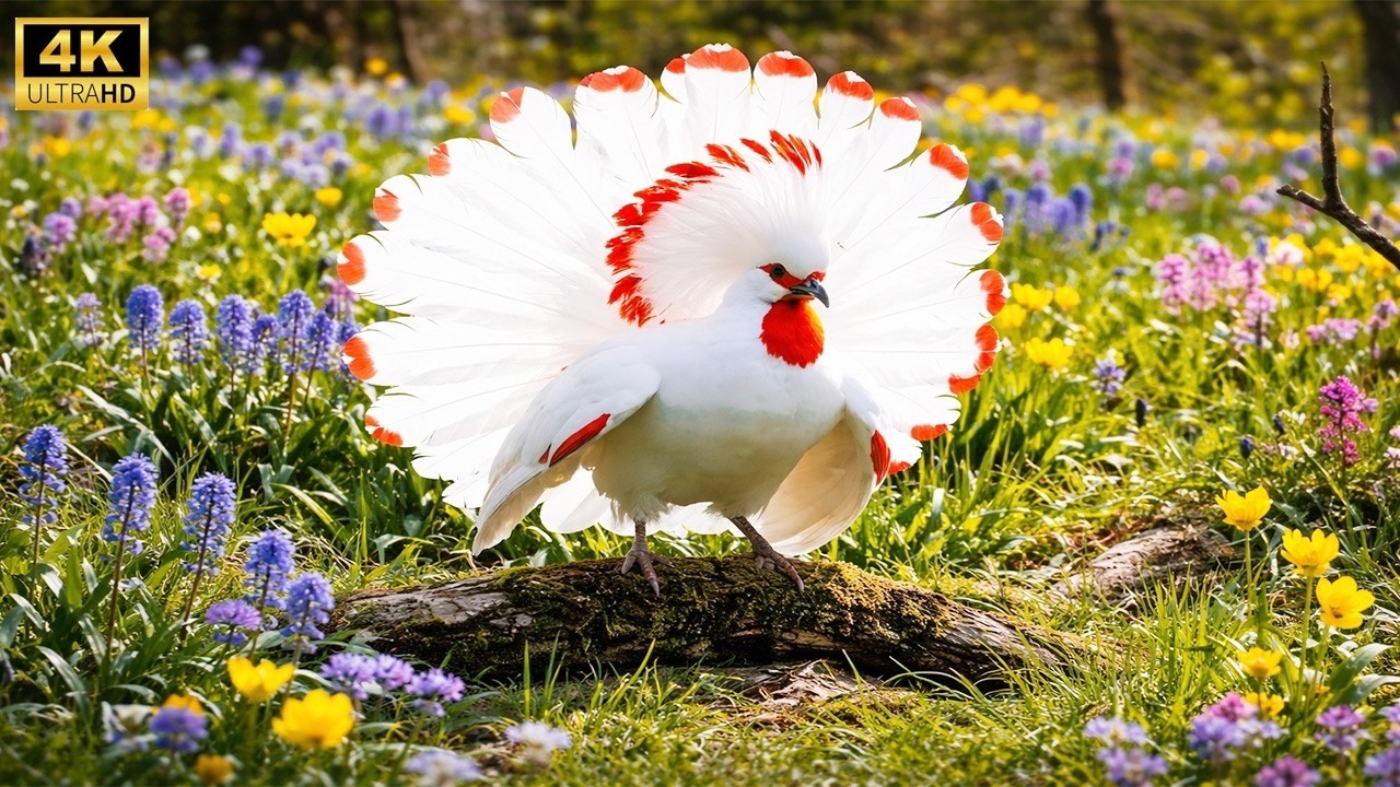 🌸🕊️Top 100 Peaceful Birds That Calm the Mind & Attract Positive Energy  Nature 4K ASMR 🌸🕊️