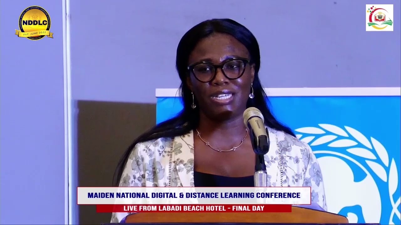 Maiden National Digital Learning Conference (NDDLC) , Prof. Angela Owusu Ansah speech  on NDDLC