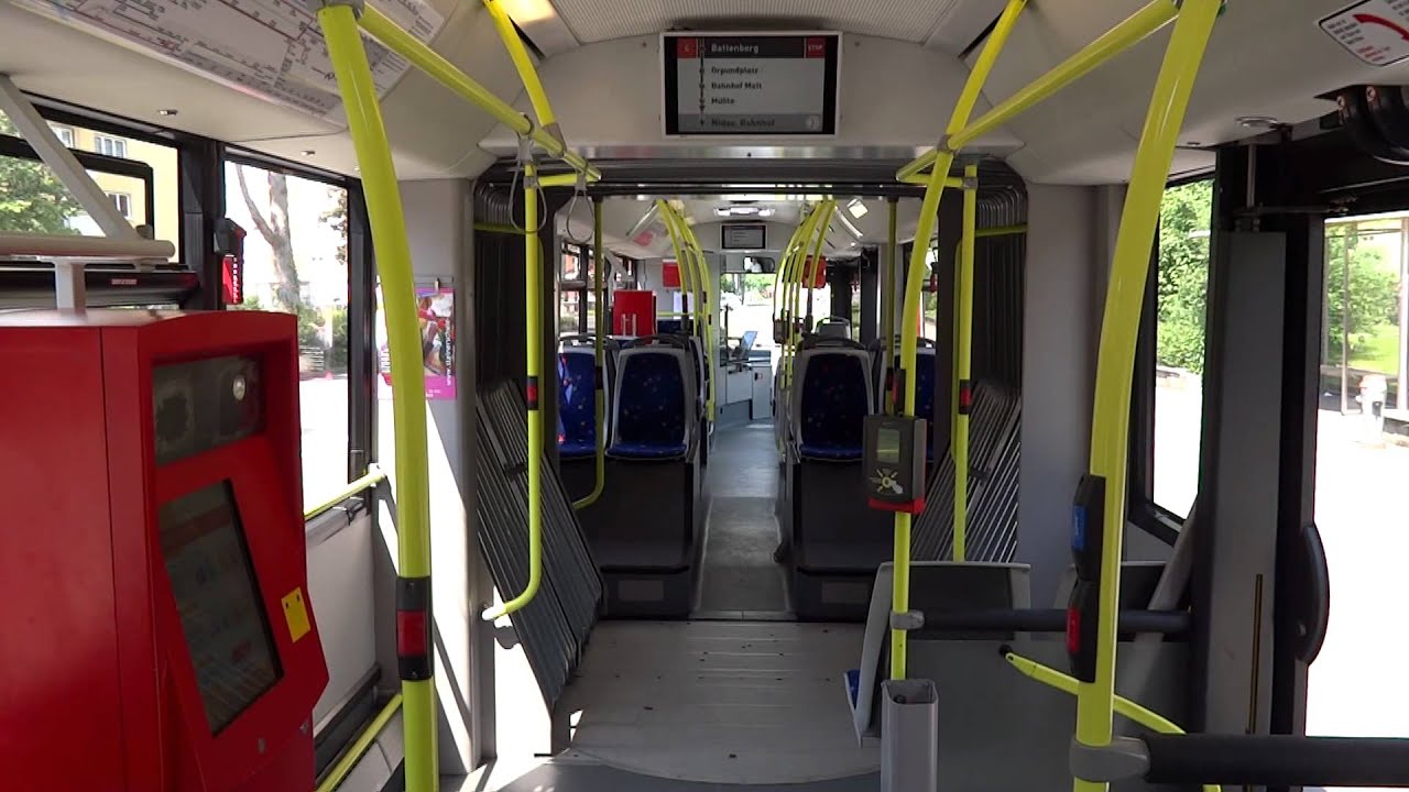 Ride and inside Swisstrolley 3 trolleybus part 2