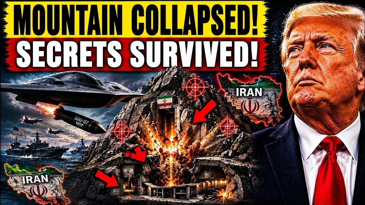 30,000 Pounds Fell on Iran's Mountain    What They Found Changed Everything