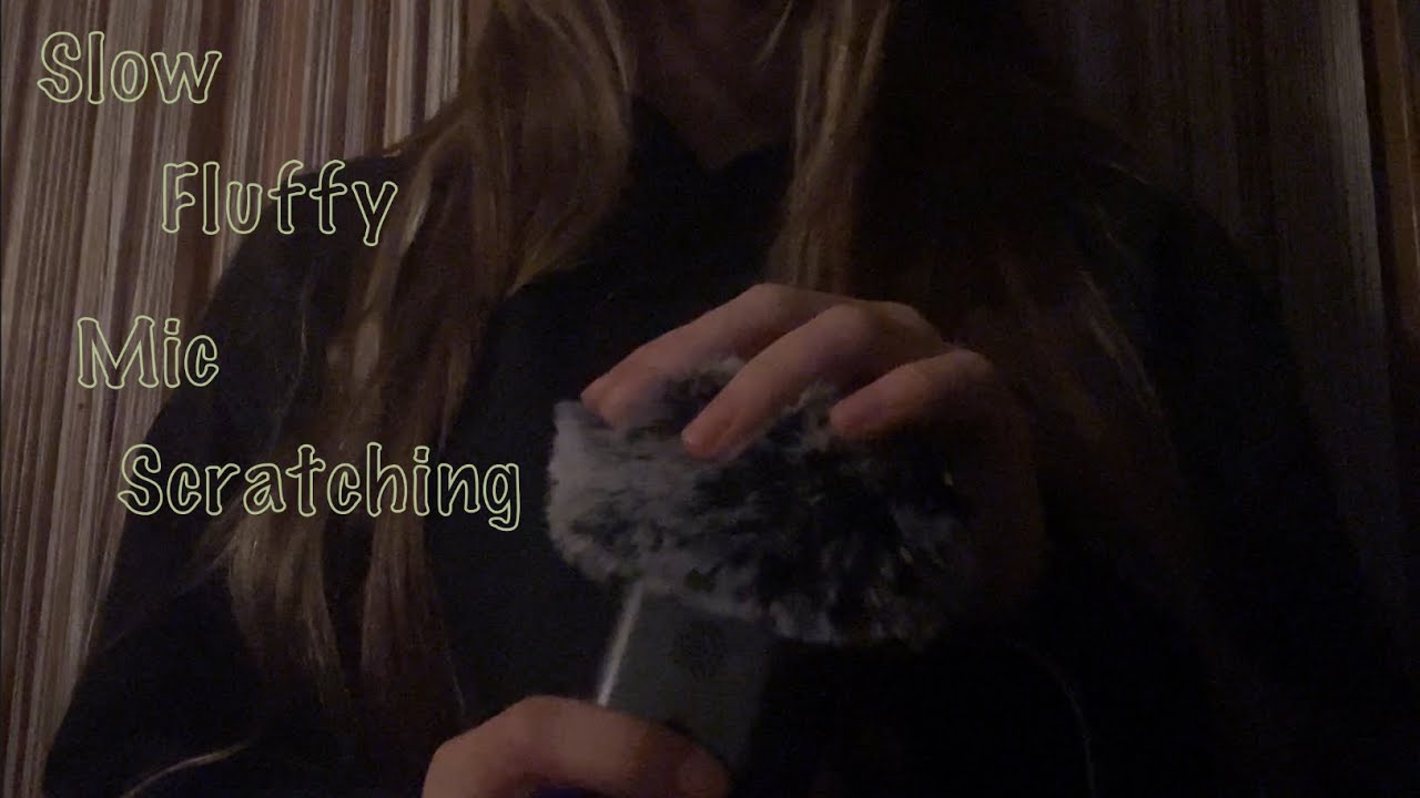 1 Hour ASMR Fluffy Mic Scratching for Sleep (no talking)