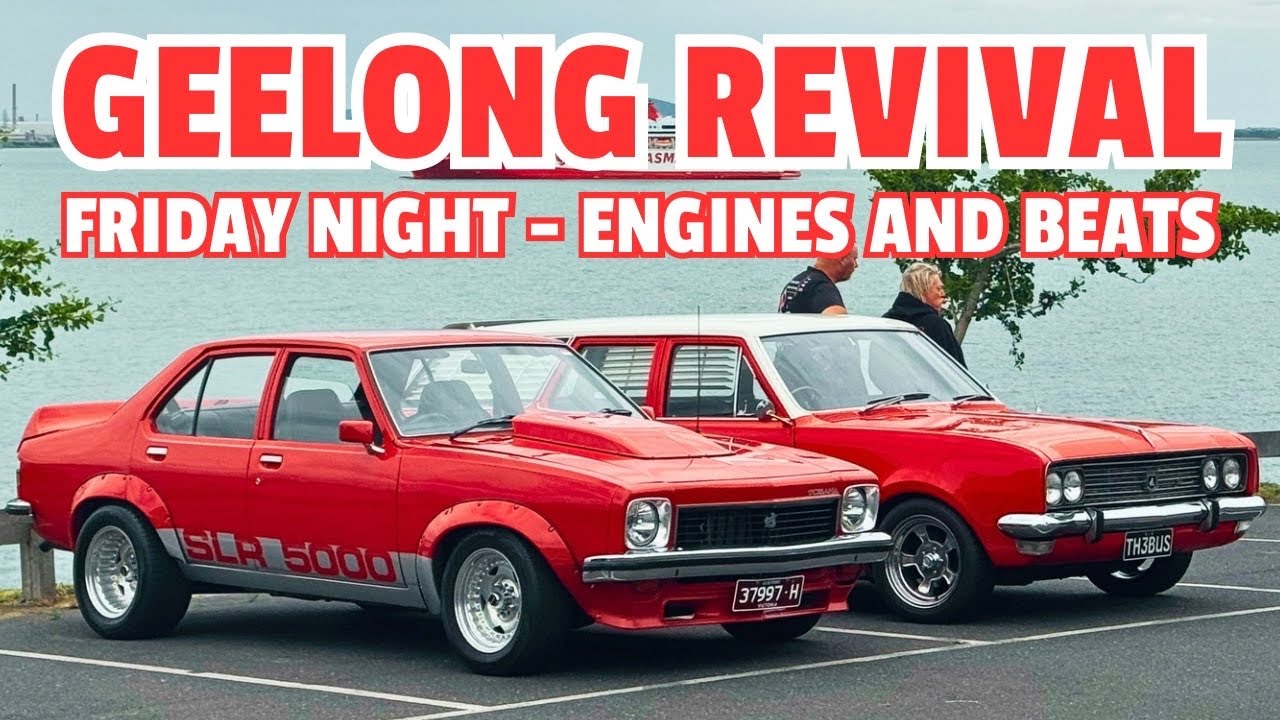 Packed Displays & Roaring Engines – Geelong Revival Friday Night