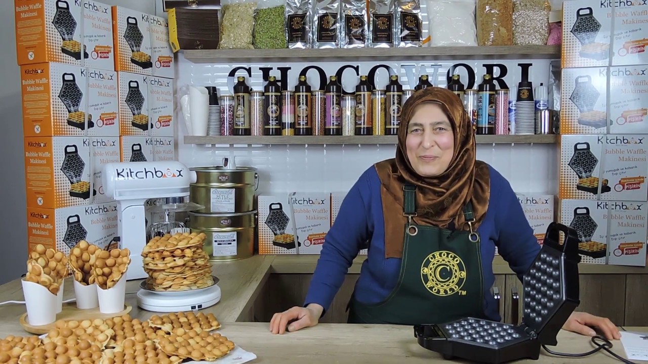 Kitchbox Bubble Waffle Makinesi Tanıtımı