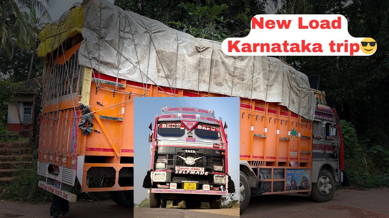 Jaani Ko New Load Mil Gya | Long Trip Jammu To Karnataka Trip | Maal Kya Load Kia Hai 🤔 | Apple 🍎🤔