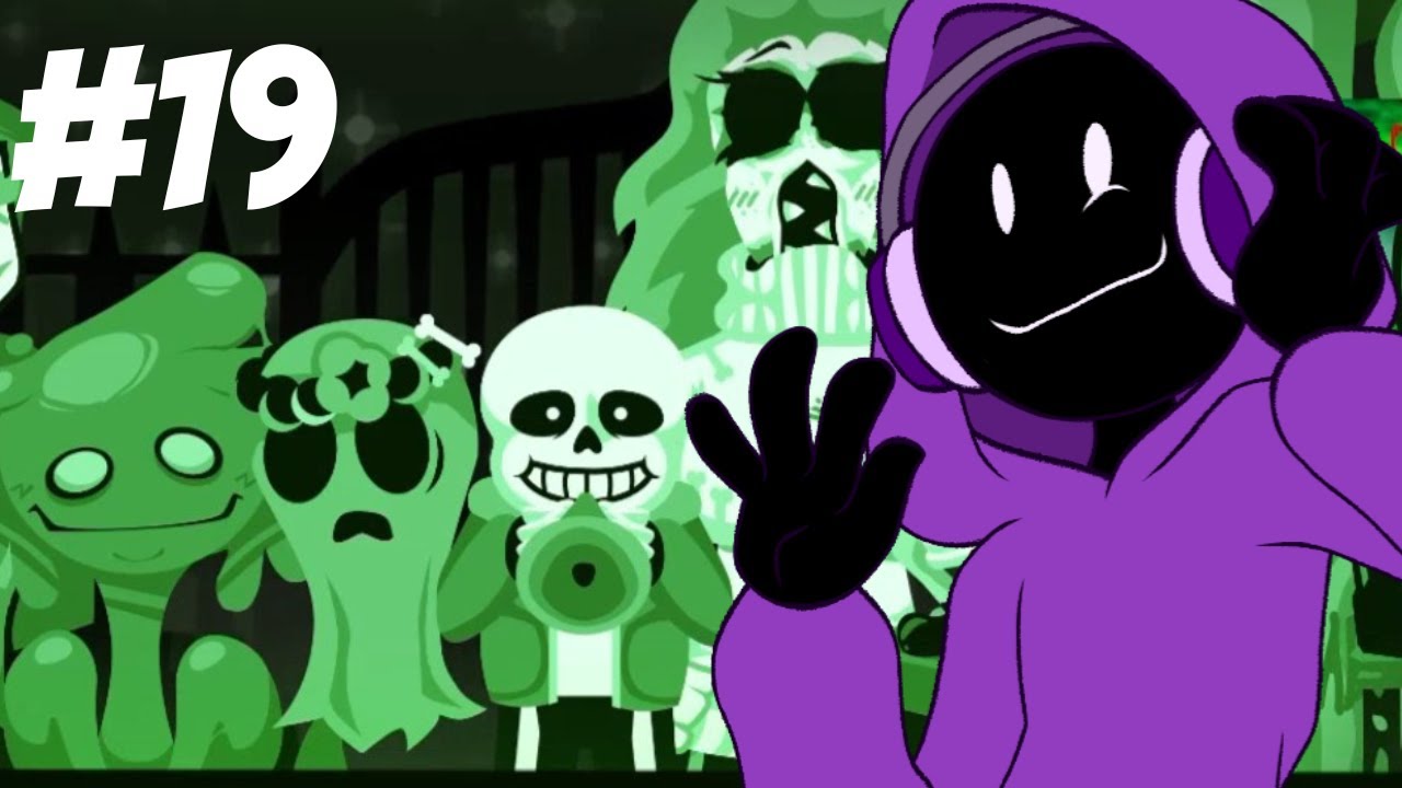 «Зелёный и злой» — забавная атмосфера || Incredibox Mods #19