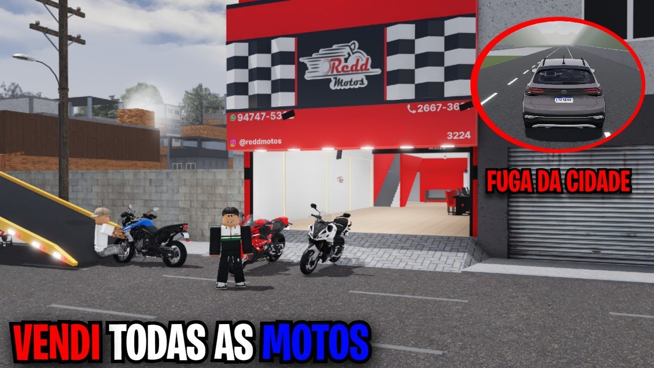 O MAIOR GOLPE DO ROBLOX! 🚨 FUGI DA CIDADE 🏃‍♂️💨